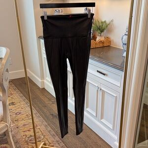SPANX Black High-Rise Leggings